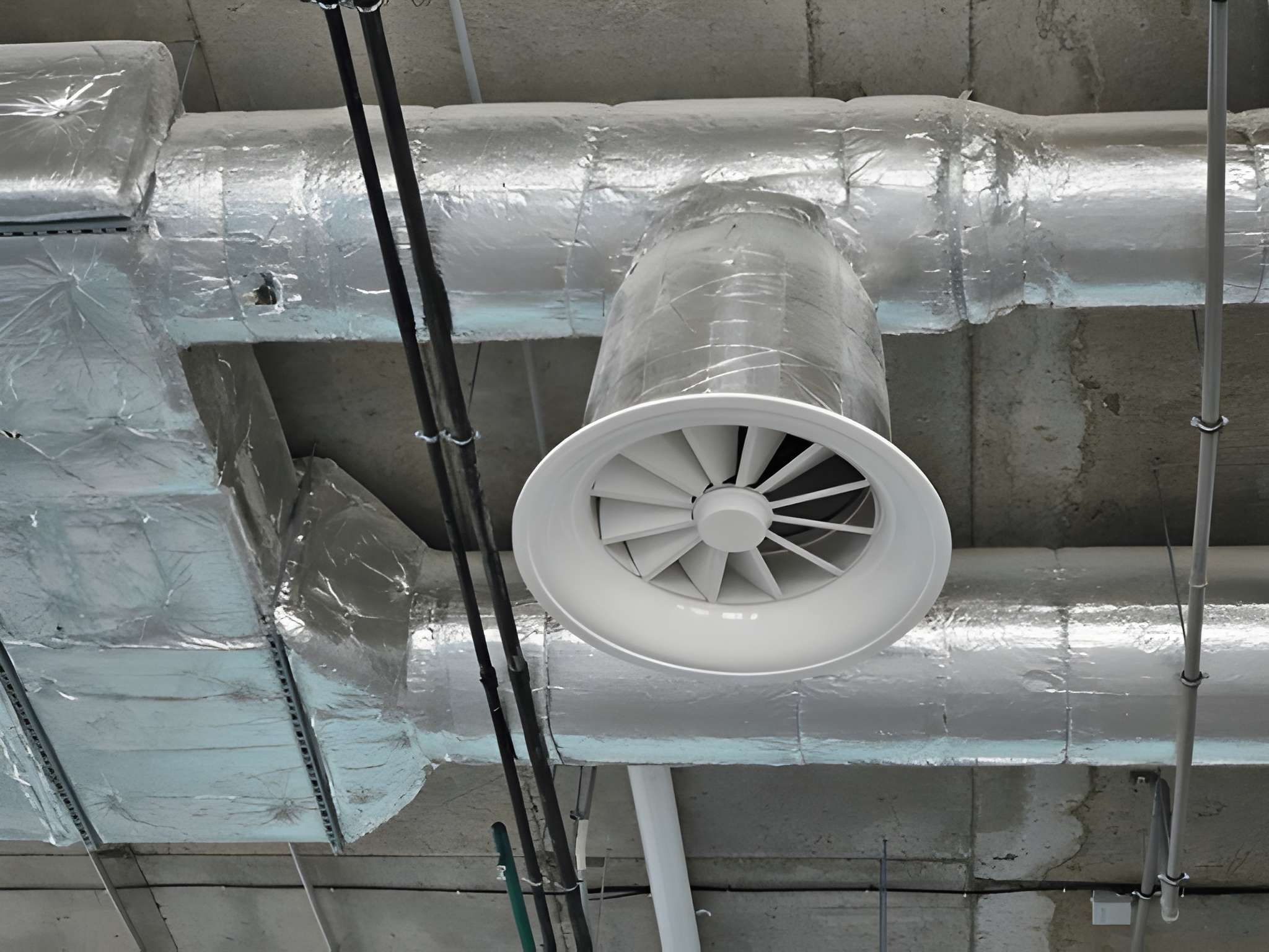 Saأعمال الدكت ومخارج الهواء